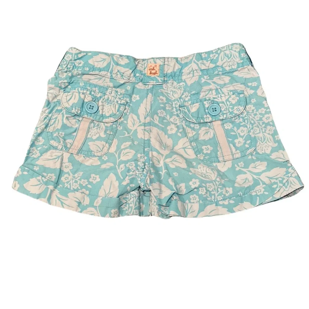 Osh Kosh Girls Blue Cotton Shorts